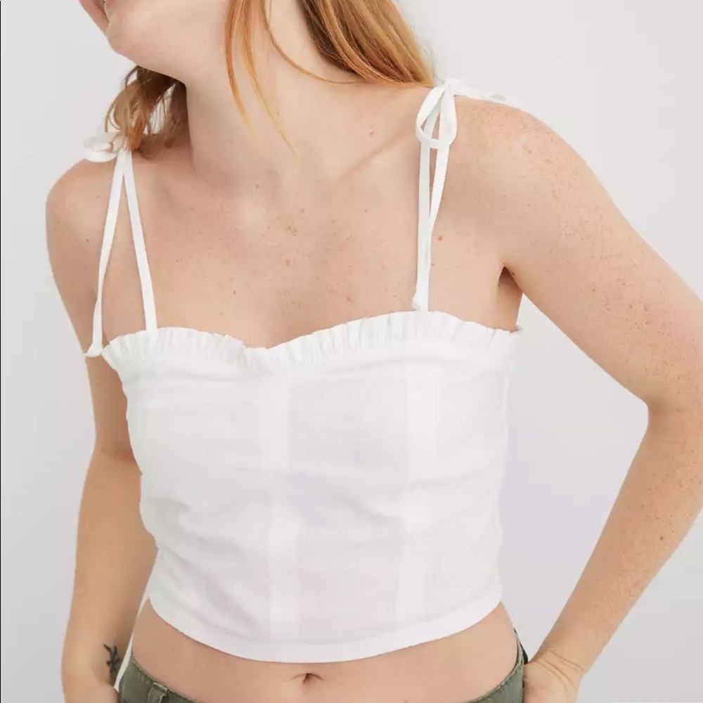 Aerie Corset Tank Top